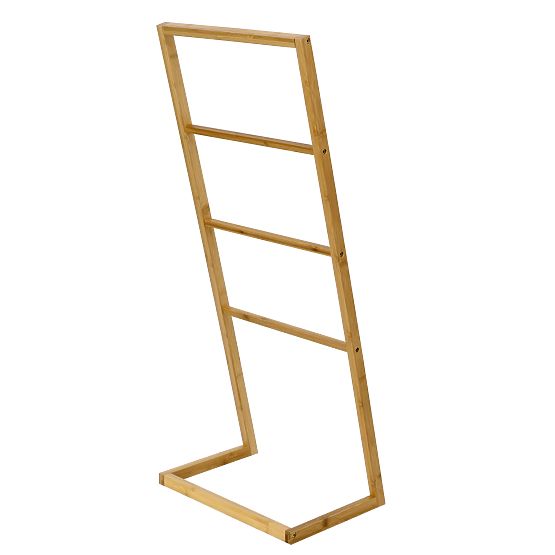 Support MEKONG en bambou avec 3 crochets