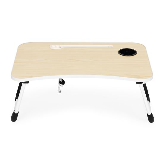 Support pliable pour ordinateur portable 60x40 cm avec lampe et ventilateur ModernHome