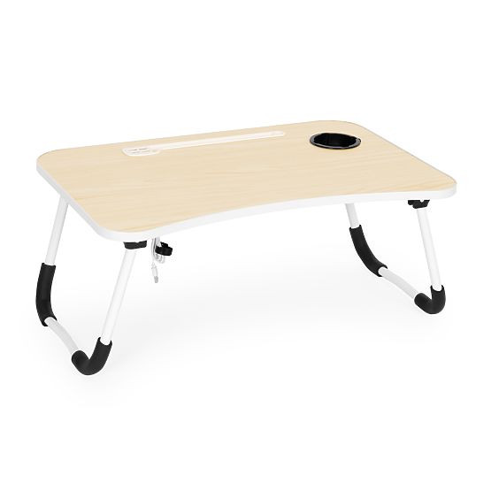 Support pliable pour ordinateur portable 60x40 cm avec lampe et ventilateur ModernHome