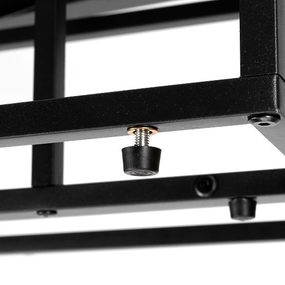 Support pour plantes ANTIRES marbre blanc en métal