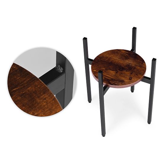 Support pour plantes debout décoration loft ModernHome