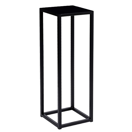 Support pour plantes Piatto loft 60 cm noir