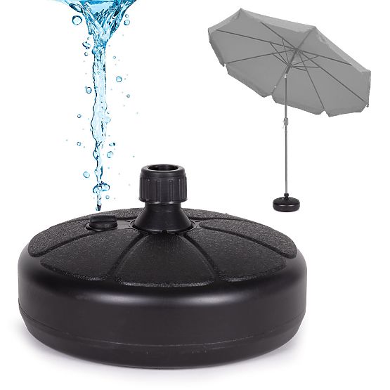 Support universel pour parasols noir