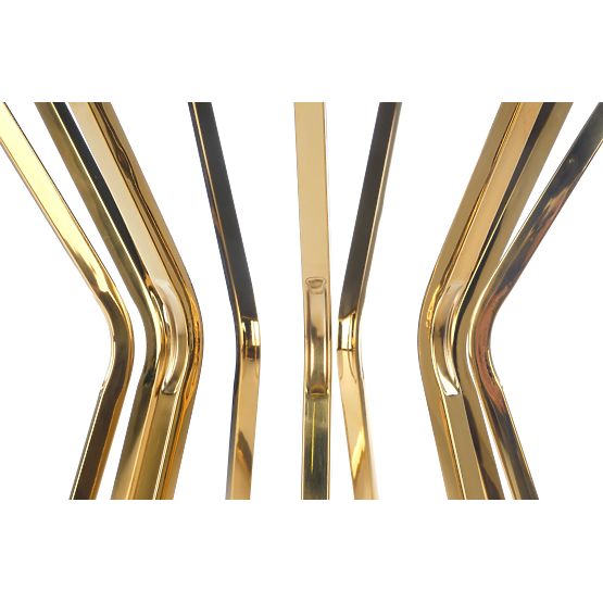 Table AFINA S, miroir / doré (1p=1pc)