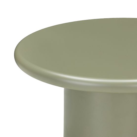 Table basse Arce 60 cm, olive, mat