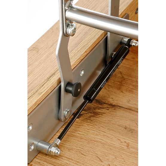 Table basse BETTY avec plateau relevable en chêne artisan