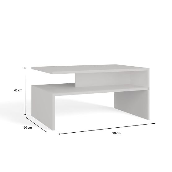 Table basse Boston BOSTON BLANC
