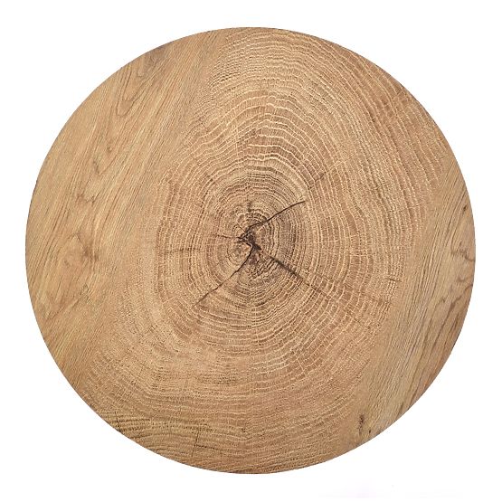 Table basse BROOKLYN-S chêne naturel/noir (1p=1pc)