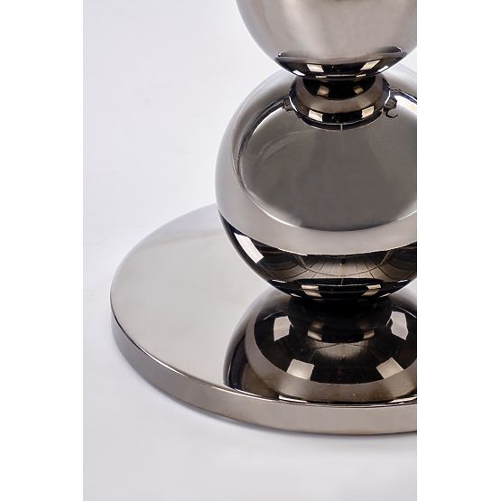 Table basse CARLA, noir / argent (1p=1 pièce)