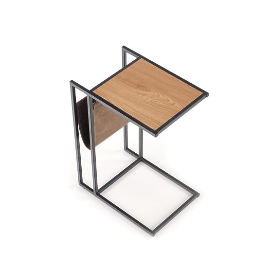 Table basse COMPACT chêne doré/noir (1p=1pc)