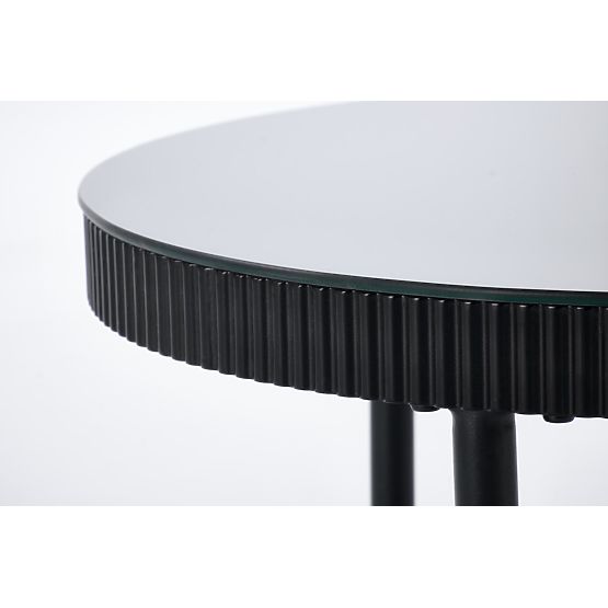 Table basse COSMO S, noire (1p=1 pièce)