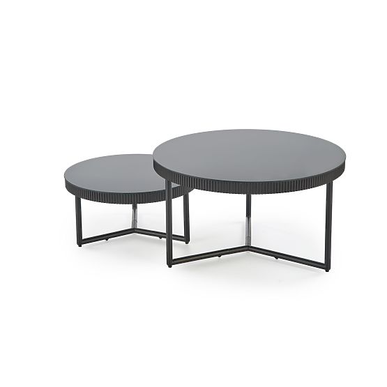 Table basse COSMO S, noire (1p=1 pièce)