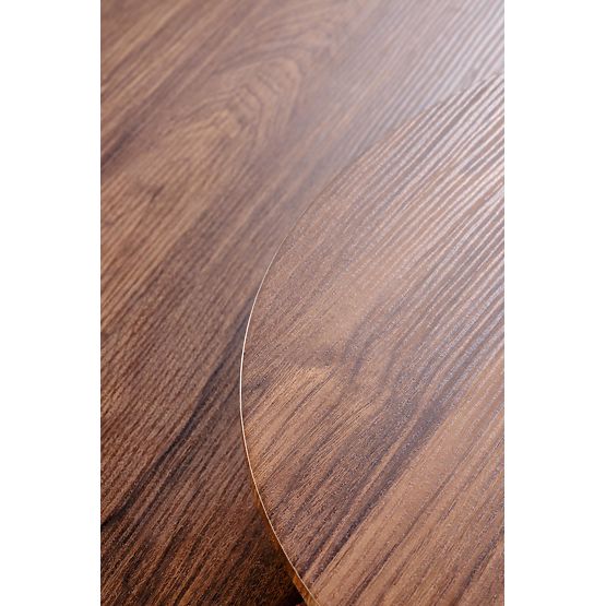 Table basse de conférence GISELA S noyer (2p=1ks)