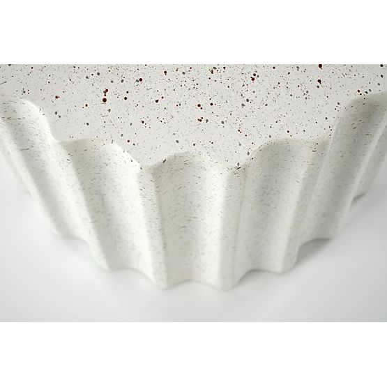 Table basse FARA composite - oxyde de magnésium, blanc (1p=1pcs)