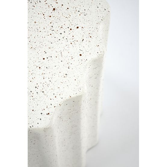 Table basse FARA composite - oxyde de magnésium, blanc (1p=1pcs)