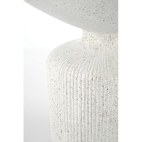 Table basse GIZA composite - oxyde de magnésium, blanc (1p=1pc)