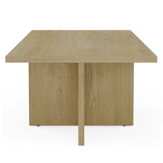 Table basse Jose, rectangulaire, Chêne Cremona Torro