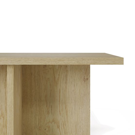 Table basse Jose, rectangulaire, Chêne Cremona Torro