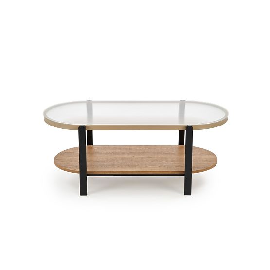 Table basse KAMALA, naturel / noir (1p=1pcs)