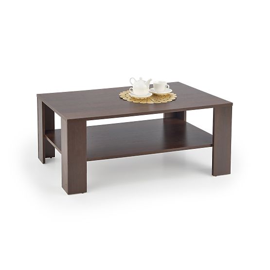 Table basse KWADRO - noyer foncé