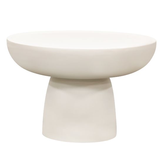 Table basse Lagoon 60 cm, beige, mat