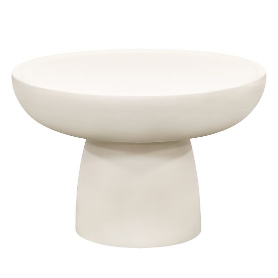 Table basse Lagoon 60 cm, beige, mat