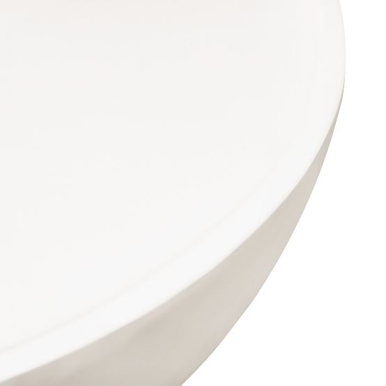 Table basse Lagoon 80 cm, beige, mat