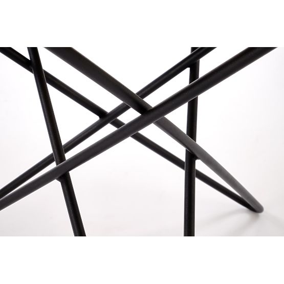 Table basse LEILA, naturel / noir (1p=1pc)