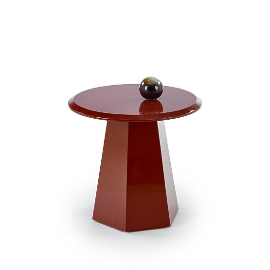 Table basse LOCA bordeaux (2p=1pc)