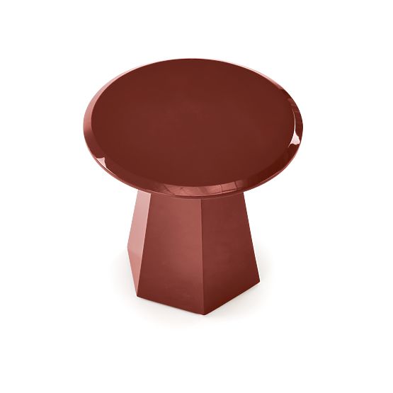 Table basse LOCA bordeaux (2p=1pc)
