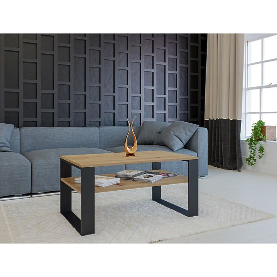 Table basse Modern 1P ARTISAN NOIR