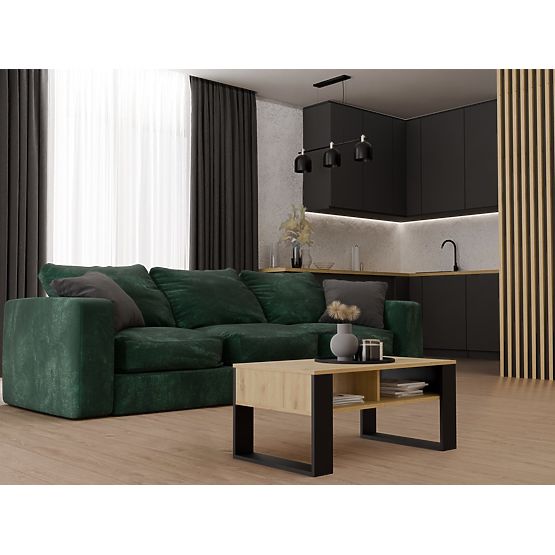 Table basse Modern 2P ARTISAN NOIR