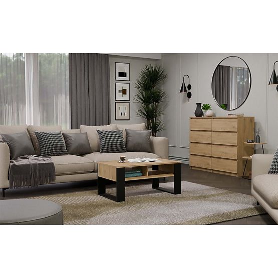 Table basse Modern 2P ARTISAN NOIR