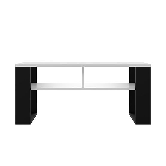 Table basse Modern 2P BLANC NOIR