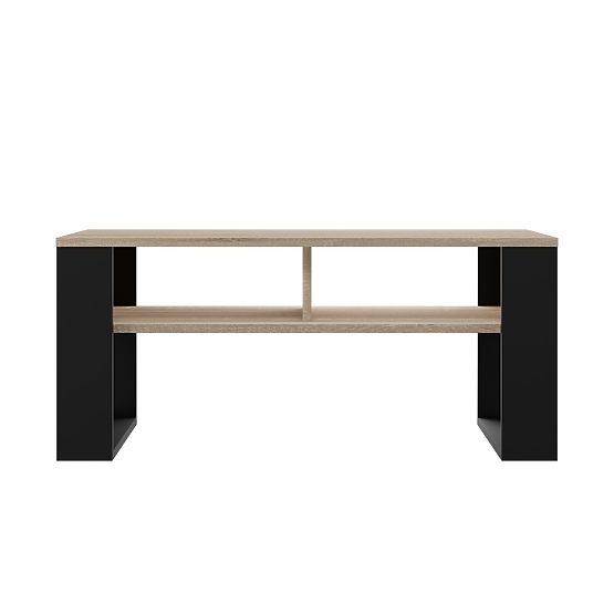 Table basse Modern 2P CHÊNE SONOMA NOIR