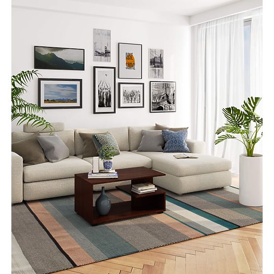 TABLE BASSE PIN WENGE