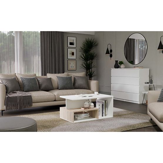 Table basse Prima PRIMA BLANC SONOMA