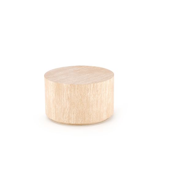 Table basse TRAVERTINO RONDE, travertin