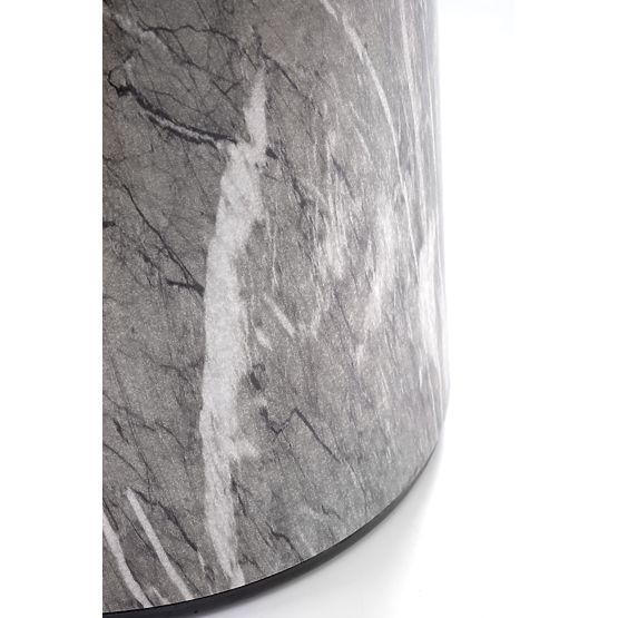 Table basse ROSA marbre blanc / marbre gris / or (2p=1ks)