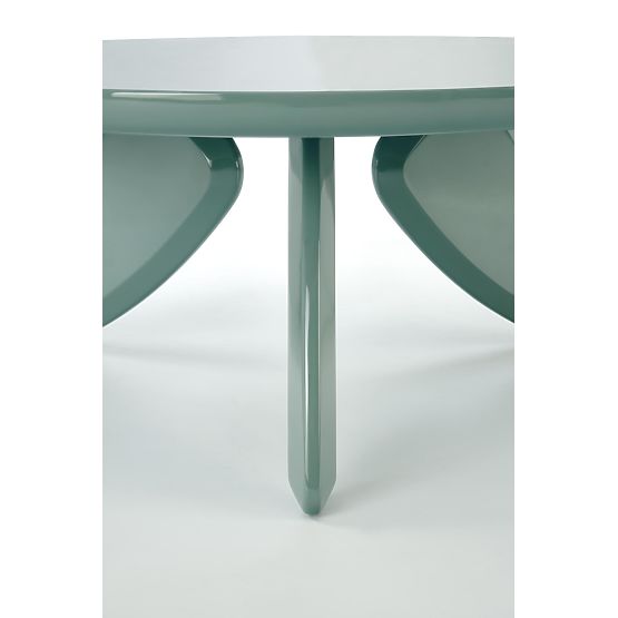 Table basse SORAYA 2, bleu clair