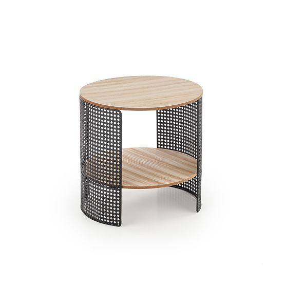 Table basse TRAFICA naturel/noir