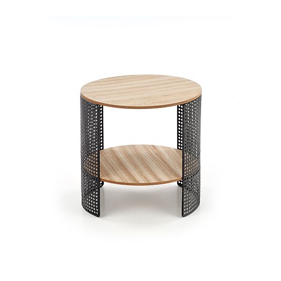 Table basse TRAFICA naturel/noir