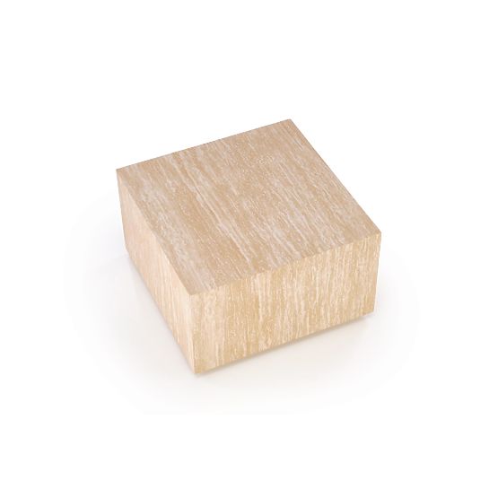 Table basse TRAVERTINO KWADRAT, travertin (1p=1ks)