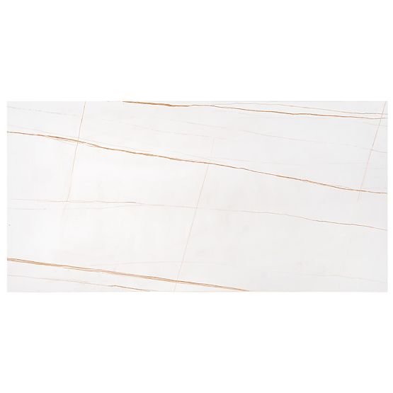 Table basse UNIVERSE 3, marbre blanc / or (2p=1ks)