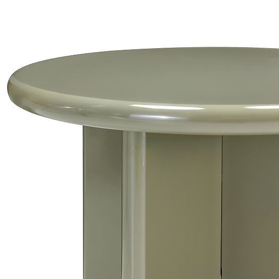 Table basse Vivid 50 cm, olive, brillant
