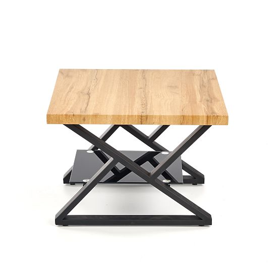 Table basse XENA KWADRAT noir / naturel (2p=1ks)