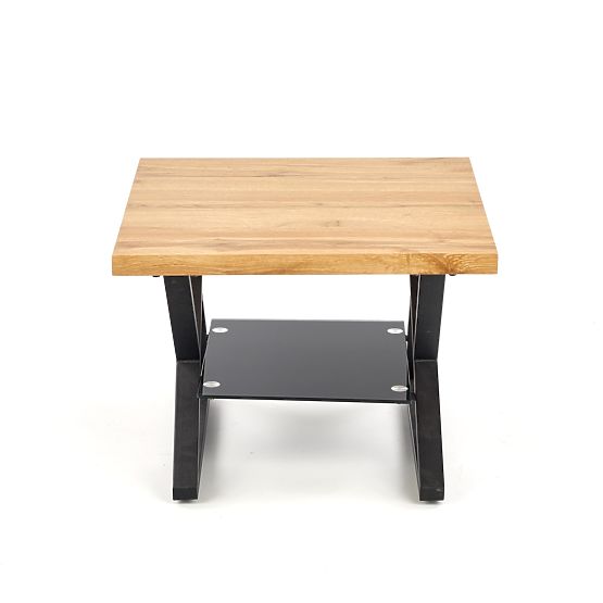 Table basse XENA KWADRAT noir / naturel (2p=1ks)