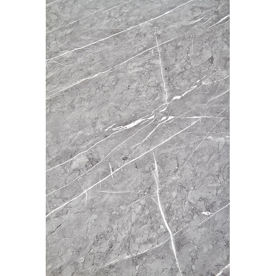 Table BONELLO, plateau - marbre gris, pieds - dorés (2p=1ks)