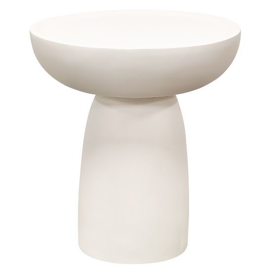 Table d'appoint Lagoon 45 cm, beige, mat