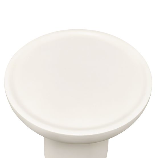 Table d'appoint Lagoon 45 cm, beige, mat